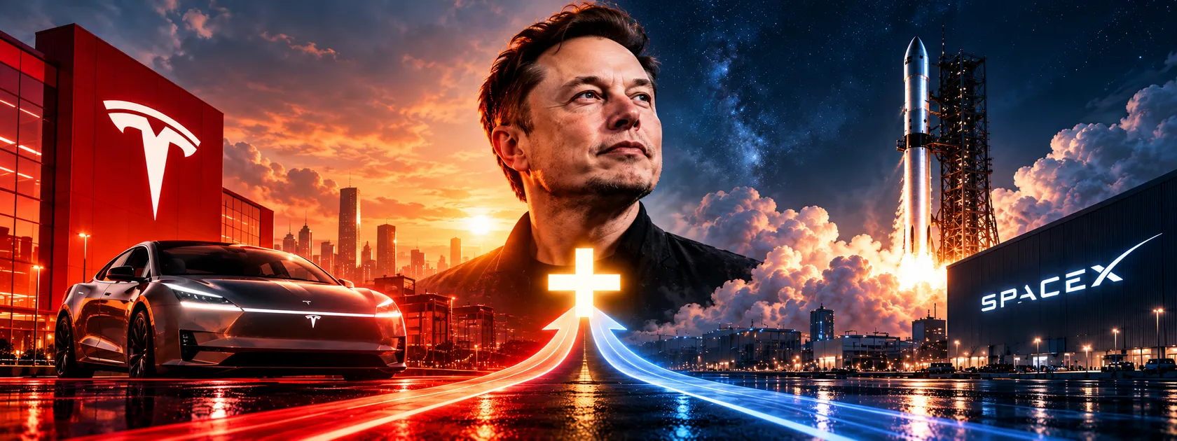 Tesla musi dostać premię za Spacex - mini www