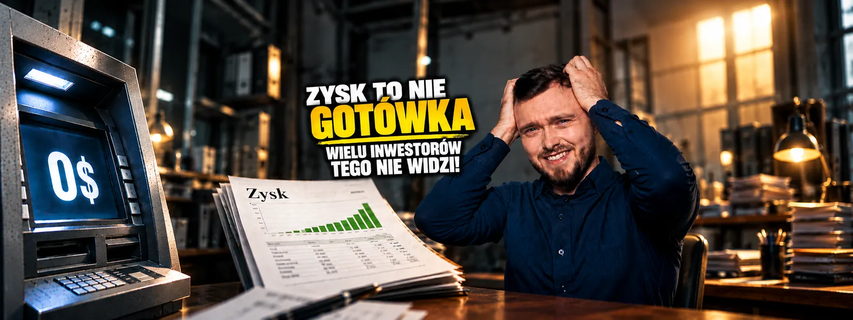 Zysk to nie gotówka
