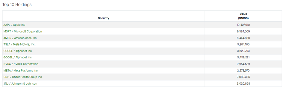 Największe pozycje w portfelu akcyjnym SNB