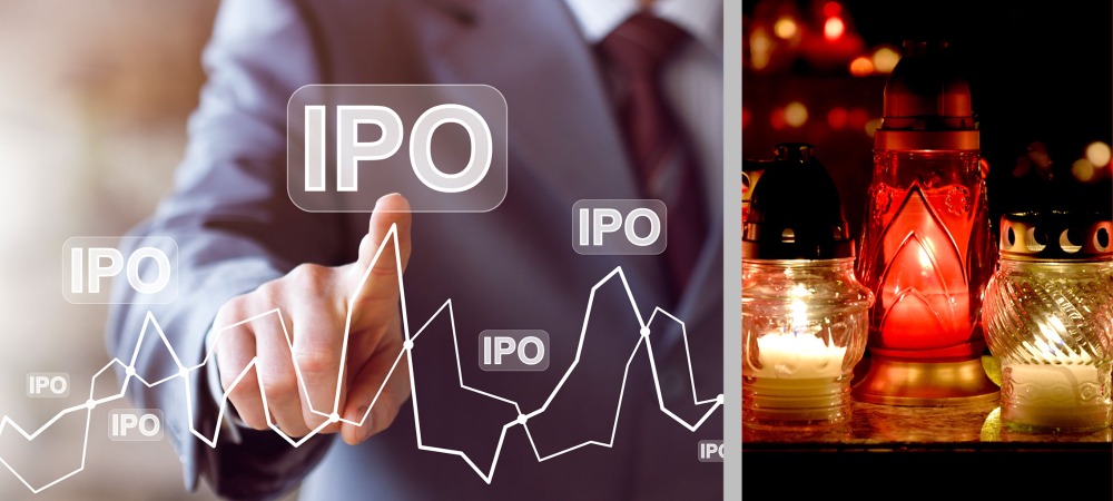 Rynek IPO ponownie umiera