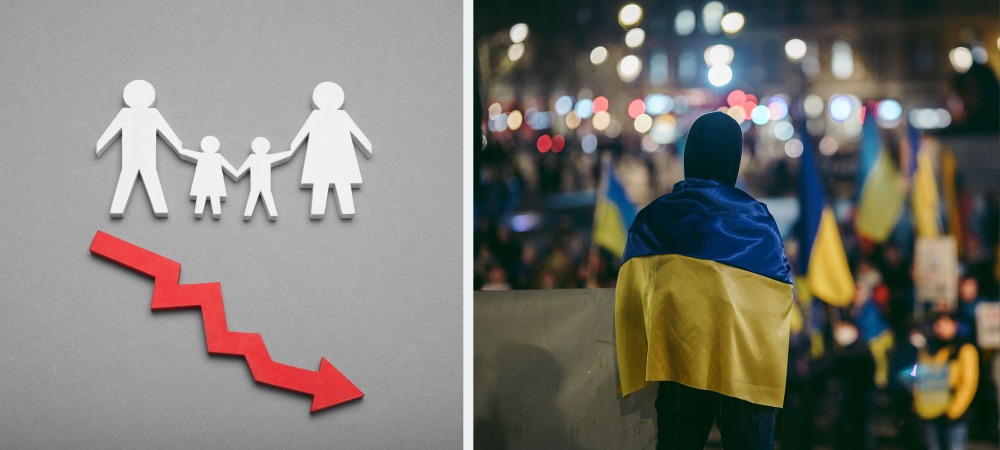 populacja ukrainy