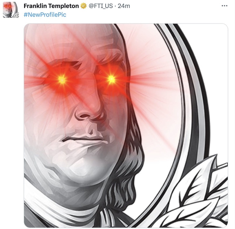 Franklin Templeton z laserowymi oczami