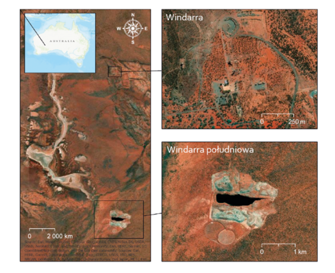 Lokalizacja złóż Windarra