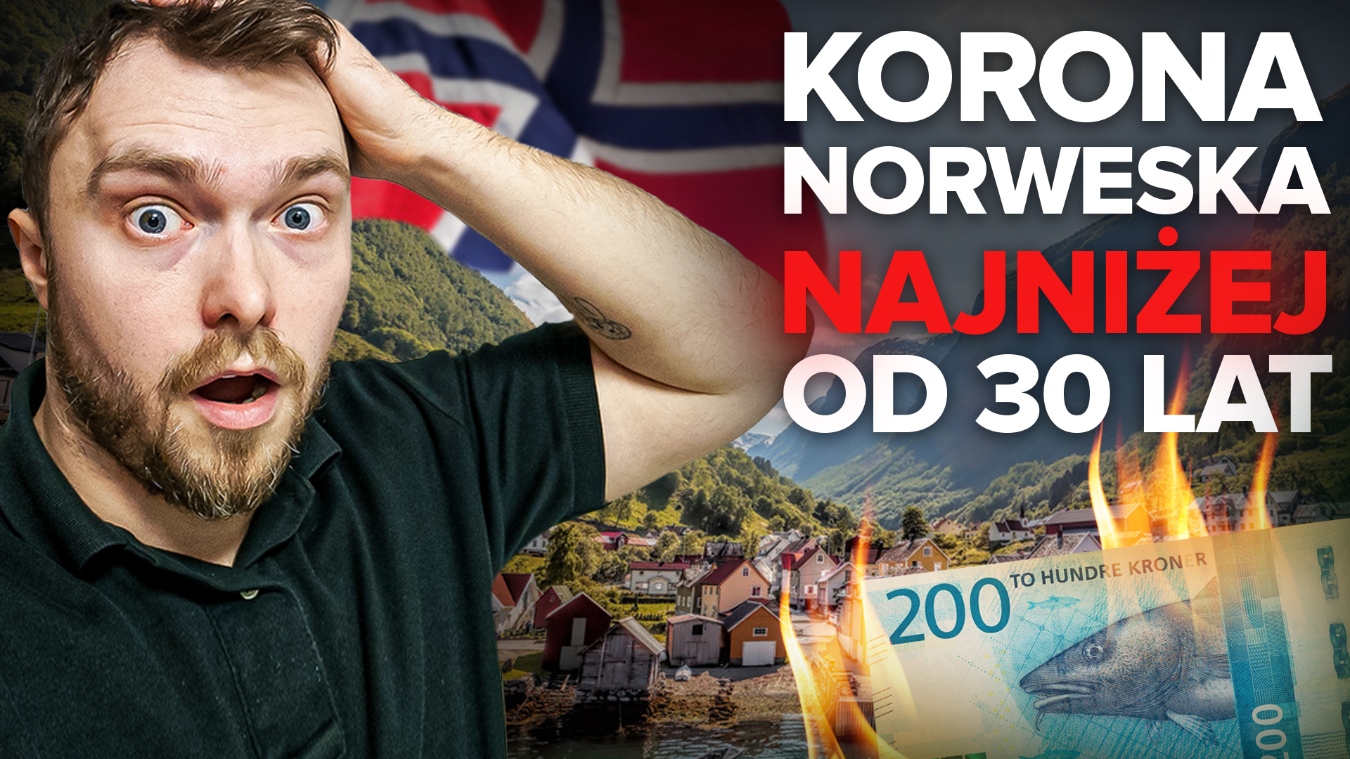 Norwegia w Kryzysie? Waluta Najsłabsza od 30 Lat!