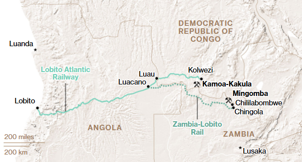 Korytarz Lobito – kluczowy projekt kolejowy łączący Afrykę Środkową z Atlantykiem