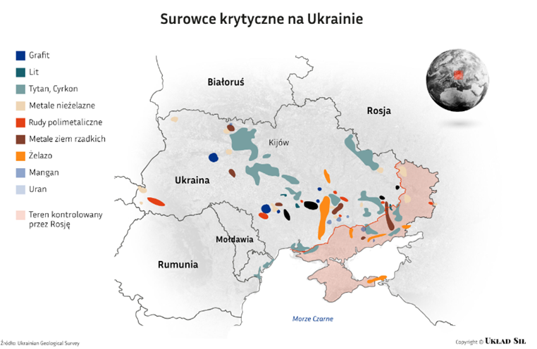 Strategiczne surowce Ukrainy – klucz do gospodarki i geopolityki