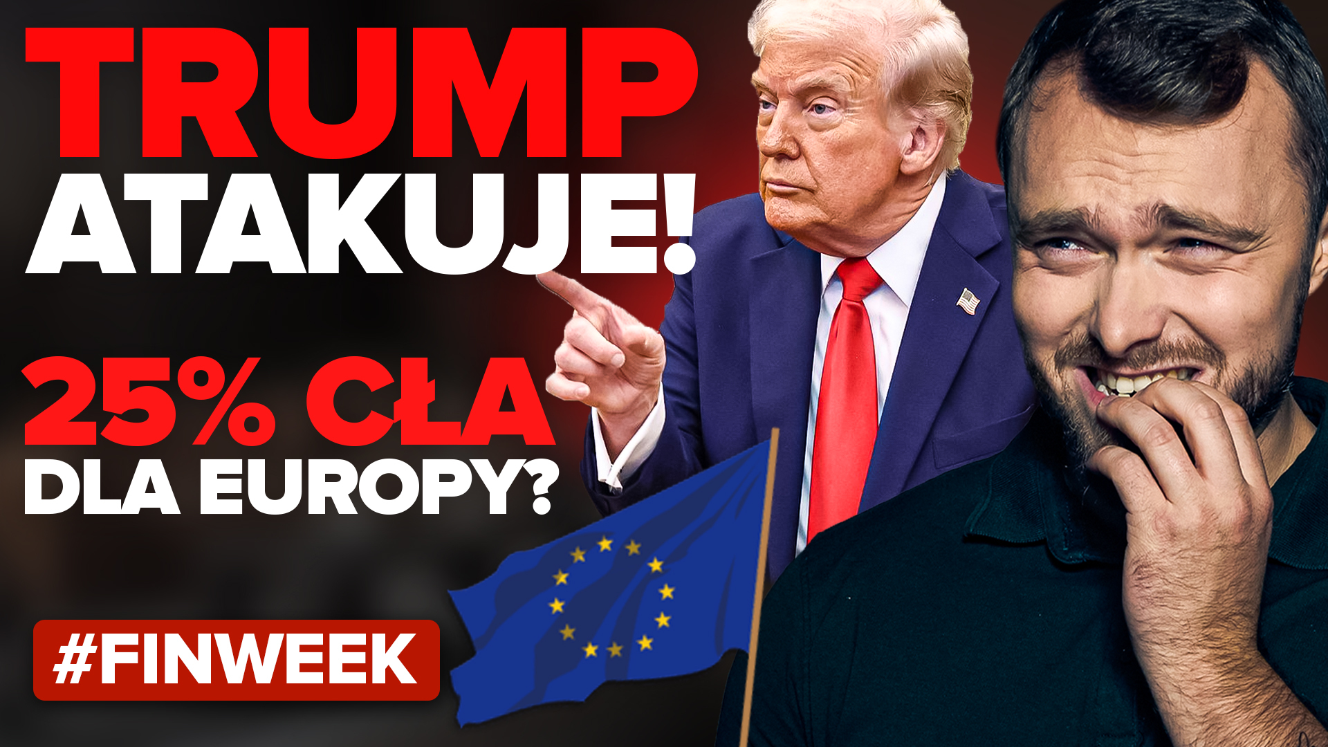 Będą jednak cła na Europę! | Wyniki Nvidia dobre, a kurs w dół | Zmiana po wyborach w Niemczech!