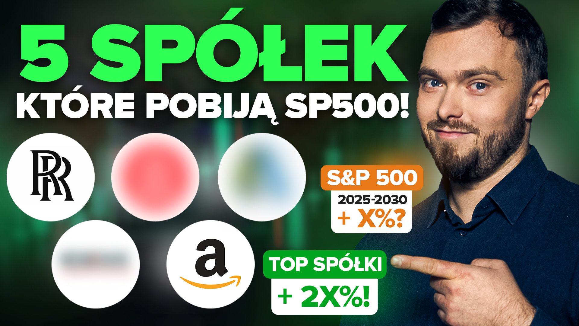 Chcesz pobić indeks S&P500? Te 5 spółek ma największy potencjał!