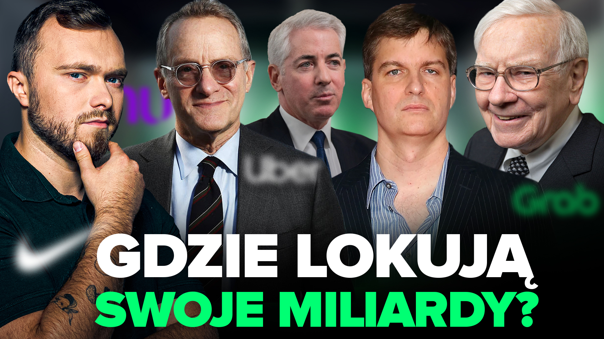 W co inwestują legendy giełdy? Na to rzucili się Buffett, Ackman i Michael Burry!