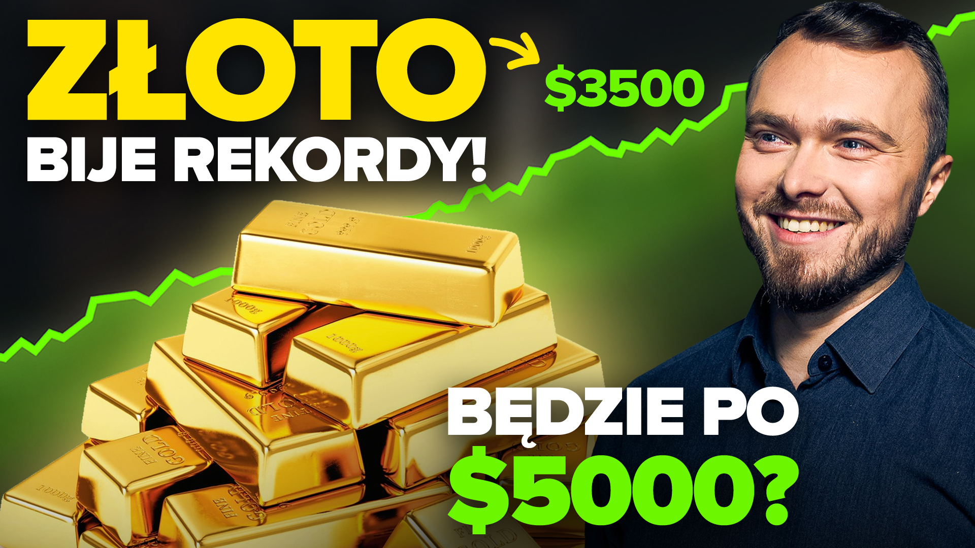 Złoto bije rekordy i będzie po 5000 USD? Tak mówią prognozy! Bańka czy nowa era?