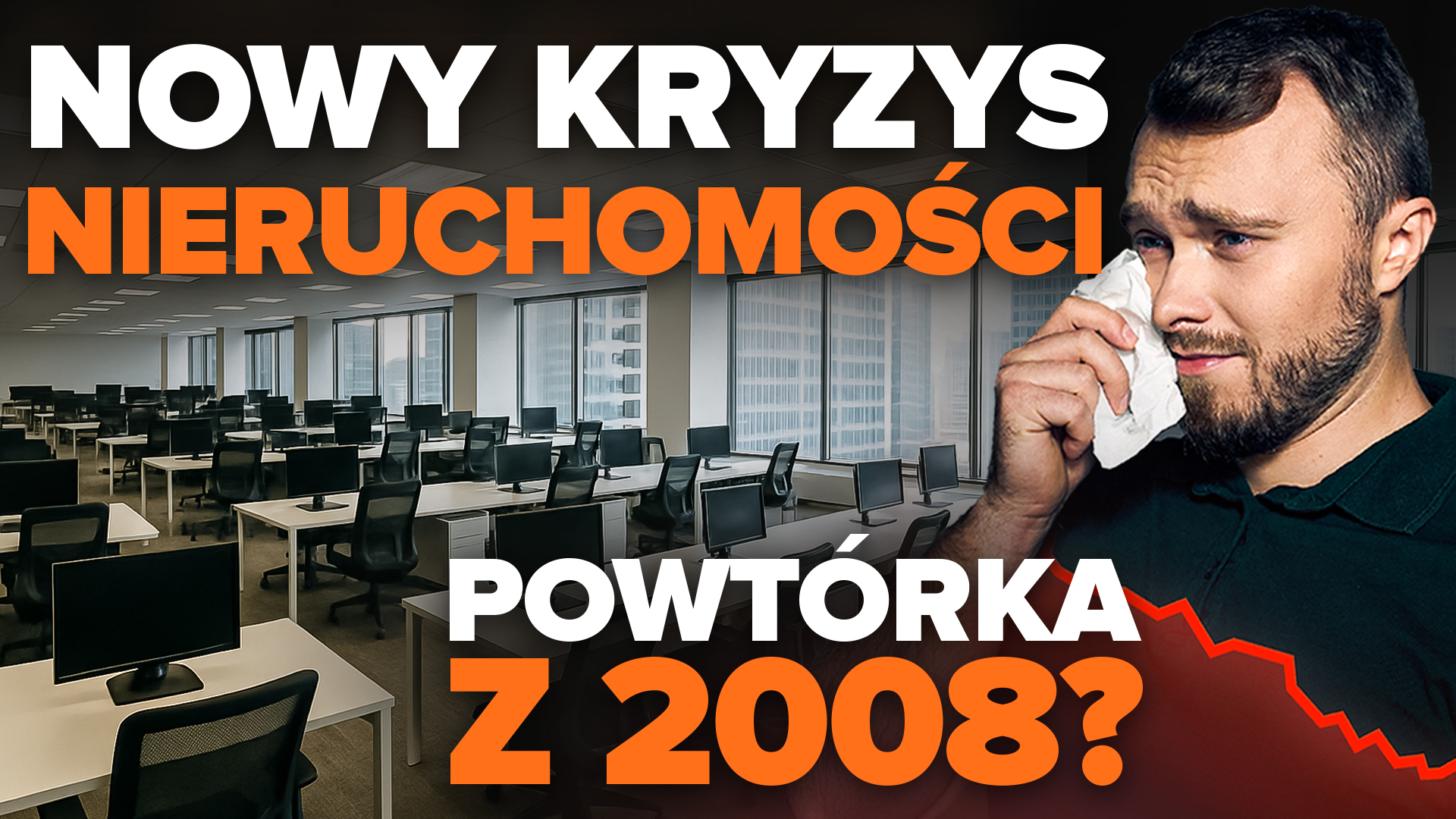 Czy giełdzie grozi powtórka z kryzysu 2008 roku? Puste budynki już straszą rynek!