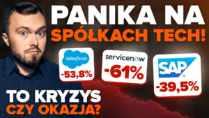 Krach na spółkach technologicznych! Czy AI zmienia software i co robię w portfelu?