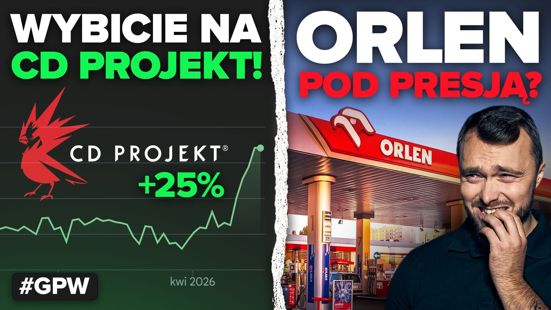 Wystrzał kursu CD Projekt, XTB z karą, a Orlen czekają problemy?