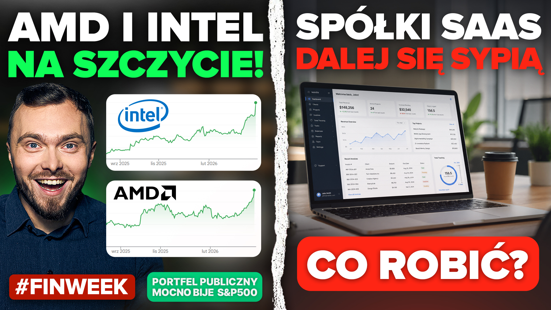 Wystrzał AMD, Tesla zaskakuje, a spółki SaaS dalej nurkują. Gdzie dziś zarabiać na giełdzie?