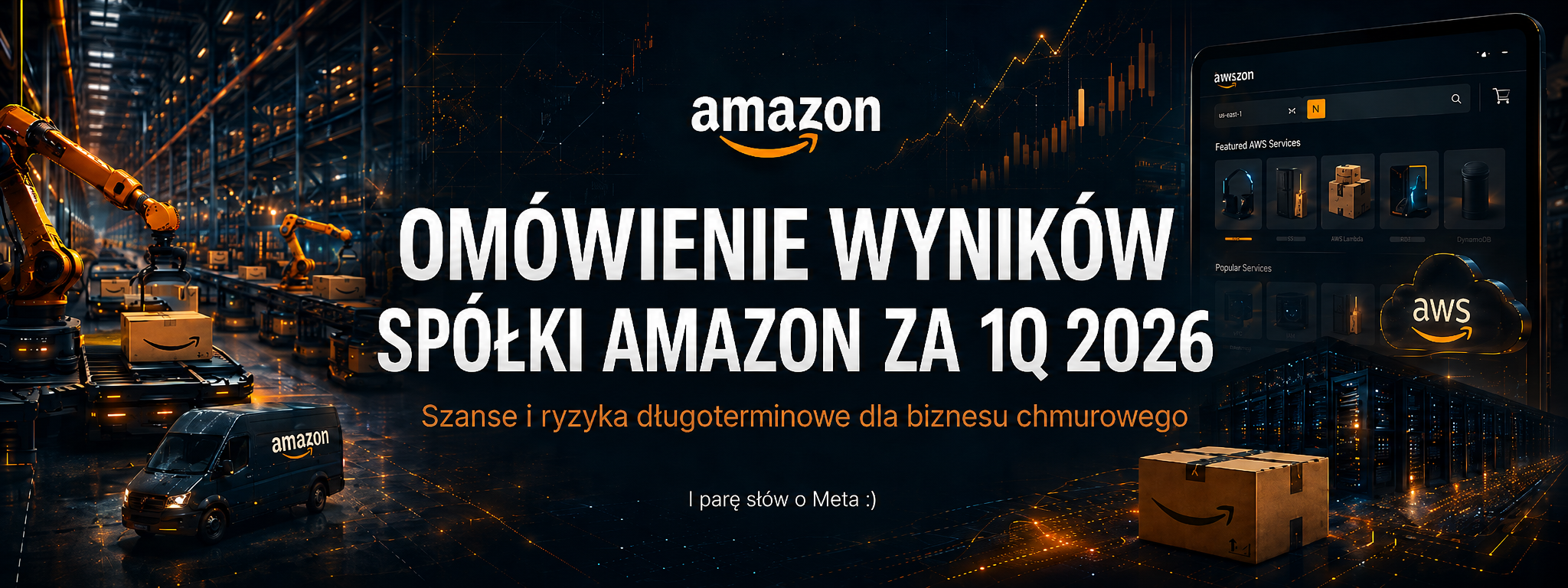 Omówienie wyników Amazon za 1Q’2026 – wideo