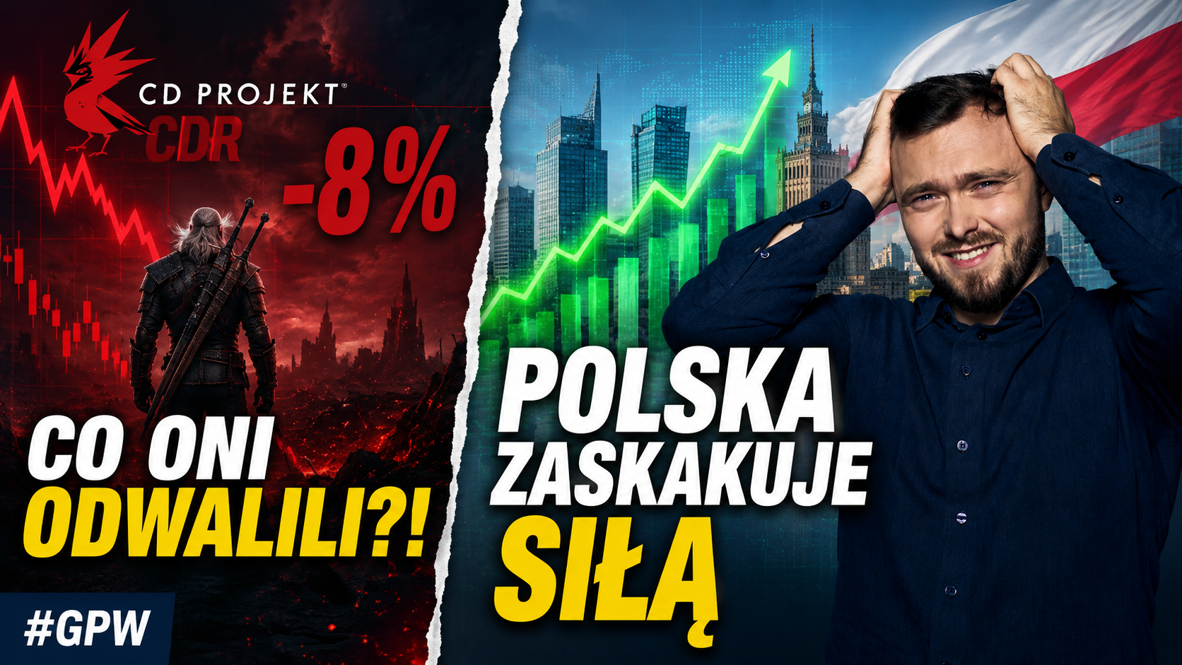 CD Projekt traci 8%. Rynek przesadza? Polska gospodarka dalej zaskakuje!